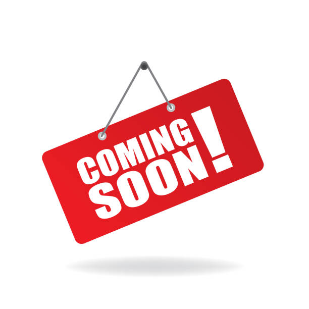 Coming Soon Sign. Eps 10 Vector File